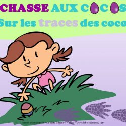 Chasse aux oeufs - Sur les traces...