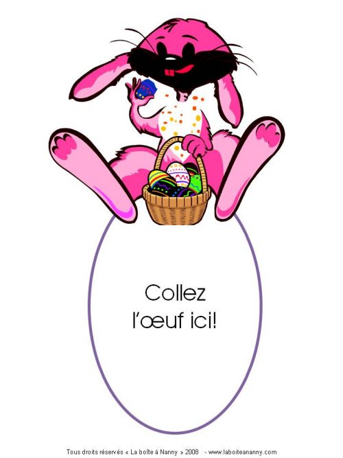 Coller l'oeuf!