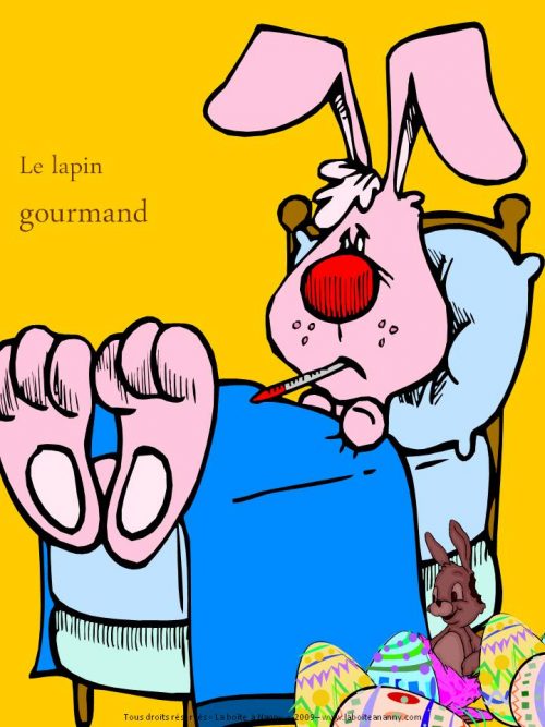 Le lapin gourmand