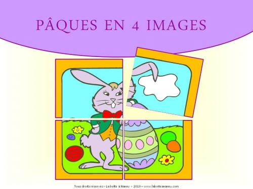 Pâques en 4 images