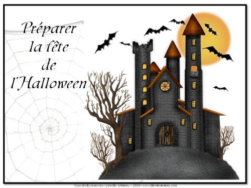 Préparer la fête de l'Halloween