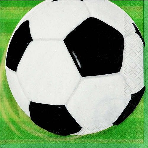 Articles de fête -Soccer napkins