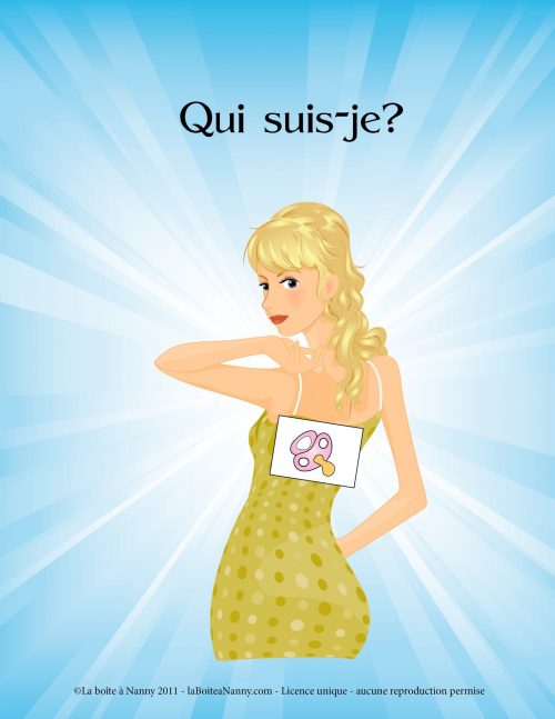 Qui suis-je? Thème bébé