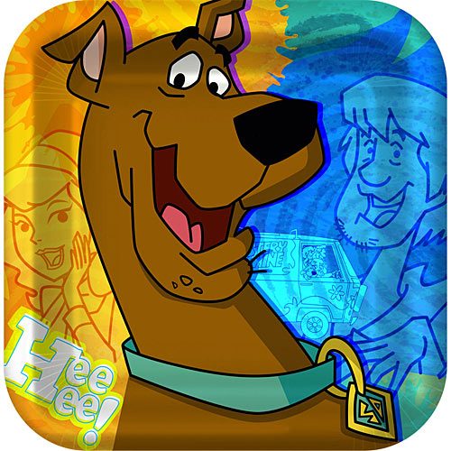 Assiettes scooby-doo