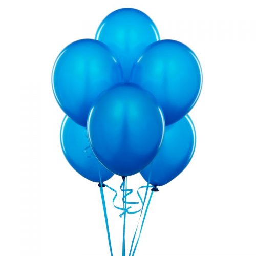Ballons bleus