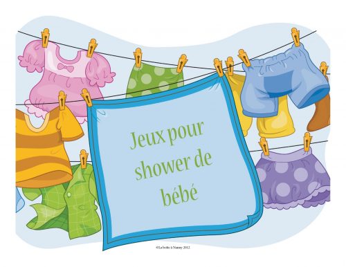 Jeux de shower - vêtements