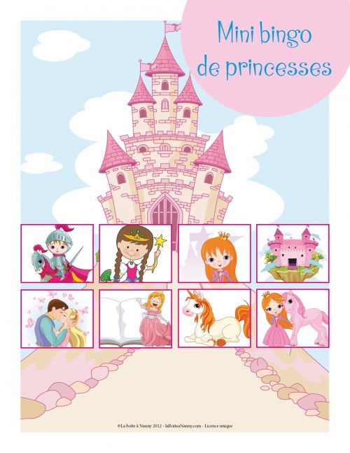 Bingo de princesse