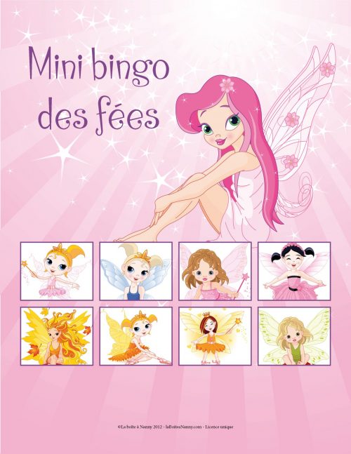 Bingo des fées