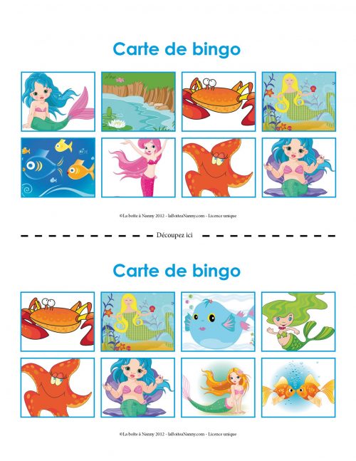 Bingo des sirènes