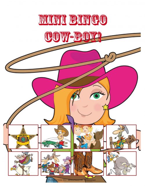 Bingo des cow-boy